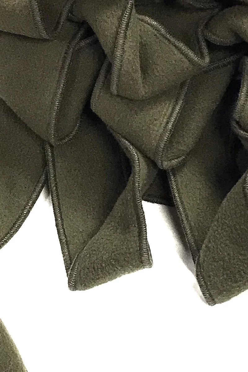 Ellie - Olive Collar Scarf - Image 4