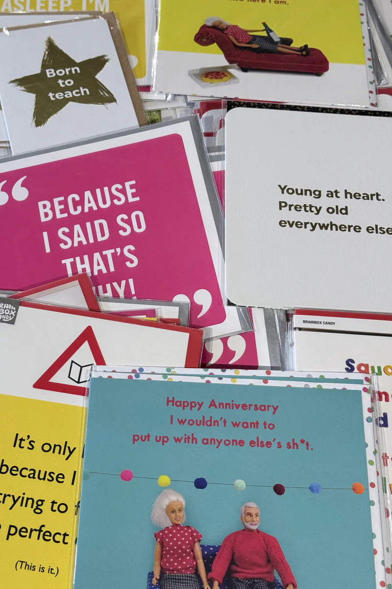 Mixed pack of cards x 10 - Image 5