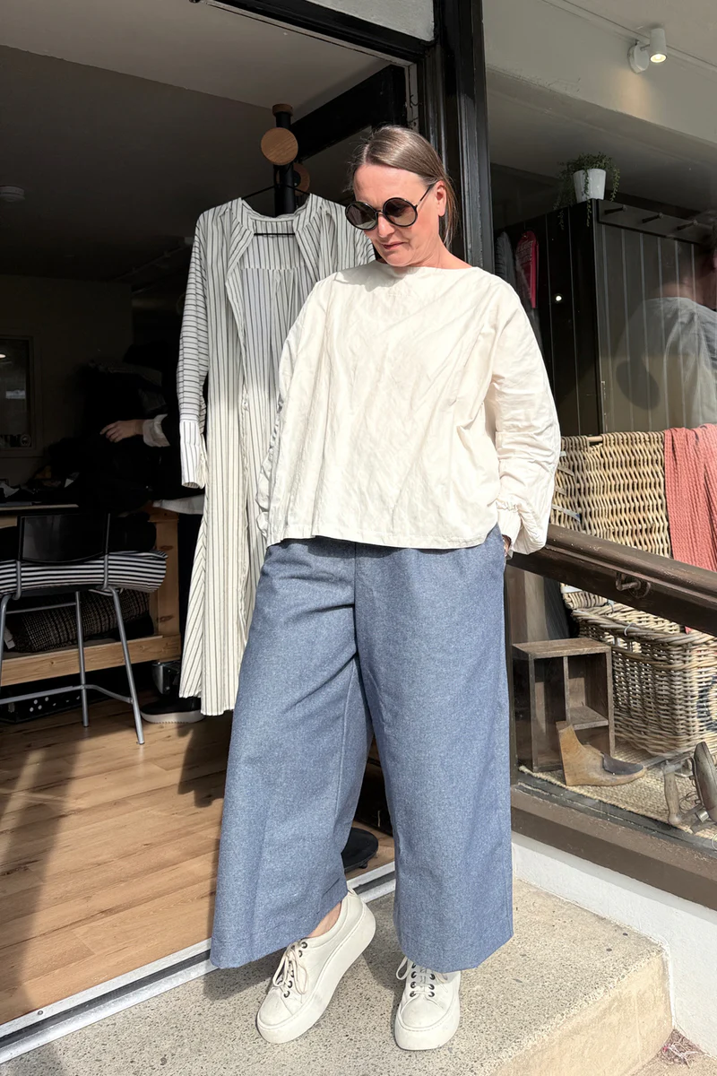 Sweeper Longer - Skyla Denim Trousers - Image 2